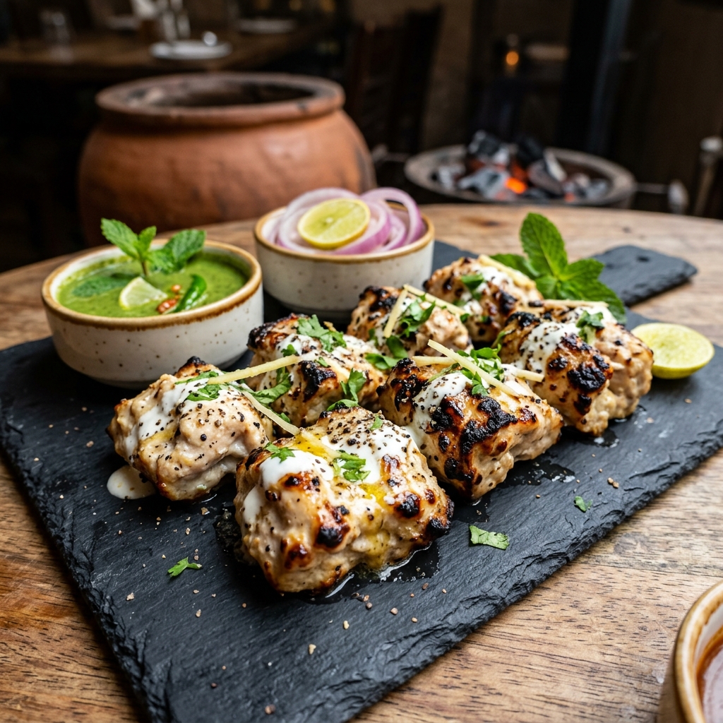 Murgh Malai Tikka
